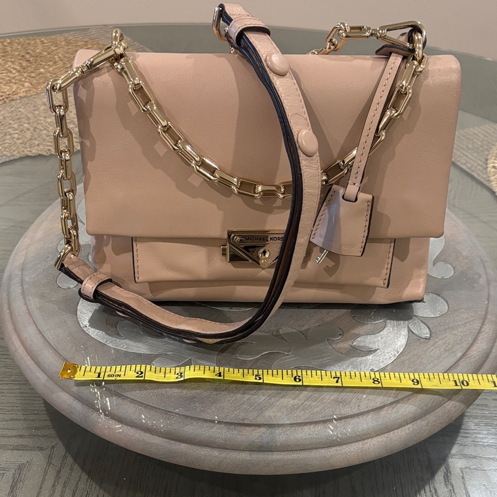 Michael Kors Blush Pink Leather shoulder/crossbody Bag with dust bag